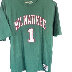 Mitchell & Ness Robertson Milwaukee Bucks T-Shirt